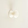porcelain cabinet knob cream