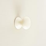 porcelain cabinet knob cream