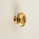 regency style large cabinet knob brass save 10%