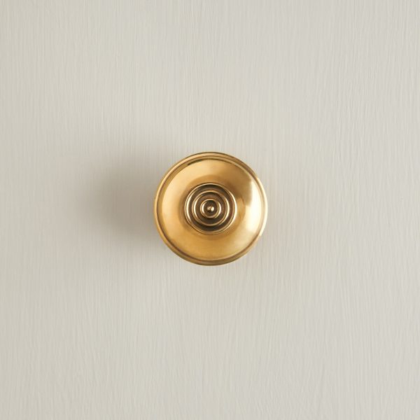 regency style large cabinet knob brass save 10%