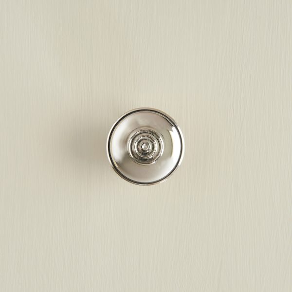 regency style large cabinet knob nickel save 20%