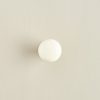 porcelain cabinet knob cream