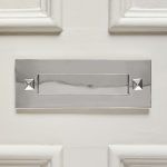 traditional letterplate without clapper nickel