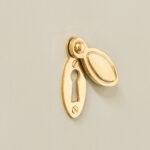 regency 'cliveden' escutcheon brass