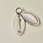 regency 'cliveden' escutcheon nickel save 30%