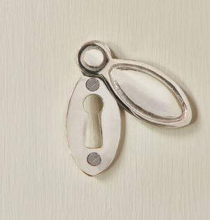regency 'cliveden' escutcheon nickel save 30%