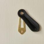 porcelain escutcheon black