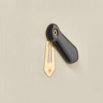 porcelain escutcheon black