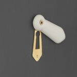 porcelain escutcheon white