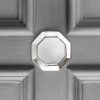 octagonal door pull (large) nickel