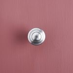 natural smooth cabinet knob pewter