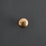 button cabinet knob antique brass