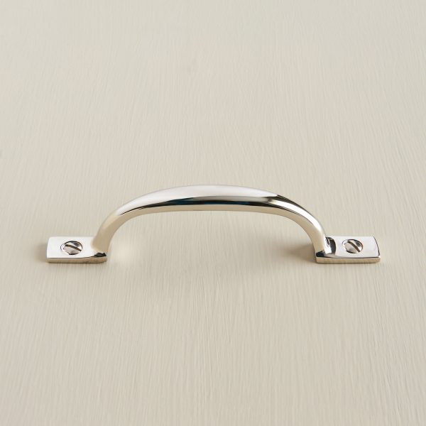 d pull drawer & cupboard handle polished nickel