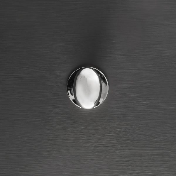 oval cabinet knob (small) polished nickel