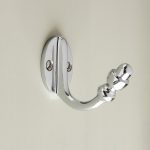 coat hook polished chrome