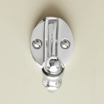 coat hook polished chrome