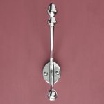 hat & coat hook polished chrome