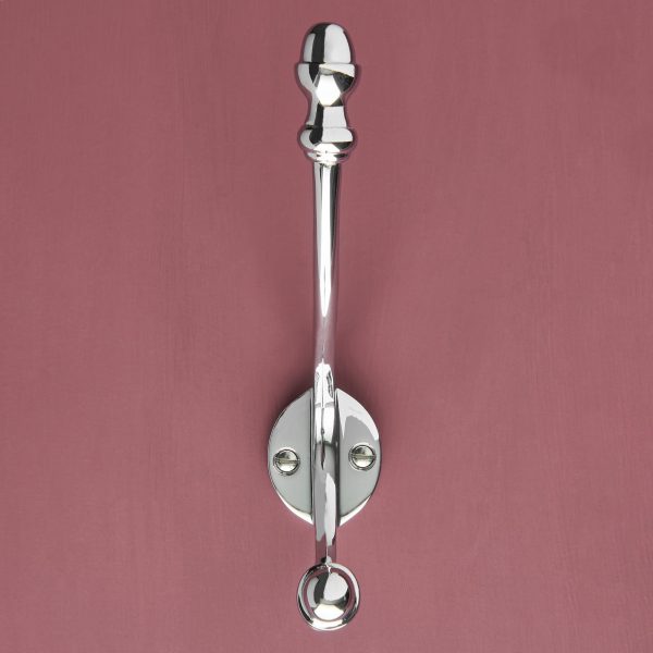 hat & coat hook polished chrome