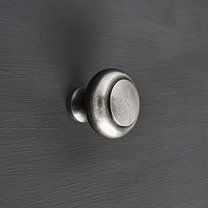 regent cupboard knob pewter