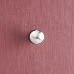 victorian cupboard knob satin nickel