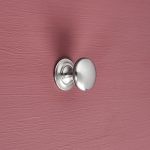 victorian cupboard knob satin nickel