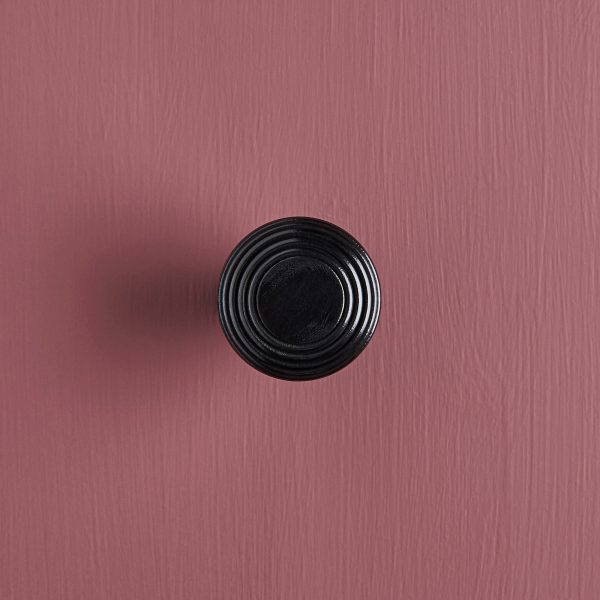 ebony wood beehive cabinet knob