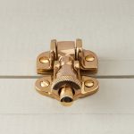 brighton sash window fastener polished brass