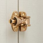 brighton sash window fastener polished brass