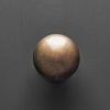cottage bun cabinet knob (large) antique brass