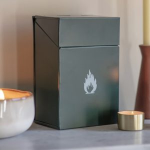 firelighter box dark green