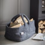 felt log basket