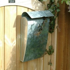 Traditional Post Box - Galvanised Steel