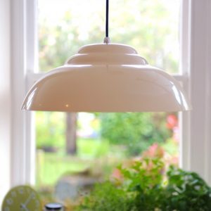 Retro Pendant Light - White save 50%