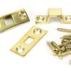 Universal Knob Bolt - Polished Brass - Image 2
