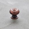 Regency Style Small Cabinet Knob - Aged Bronze - Image 2