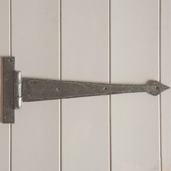 Arrow Head T Hinge - Pewter