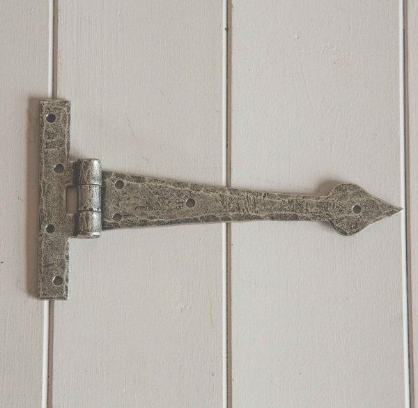 Arrow Head T Hinge - Pewter - Image 4