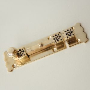 Arts & Crafts Bolt - Brass - Small (150mm x 46mm)