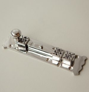 Arts & Crafts Bolt - Polished Nickel