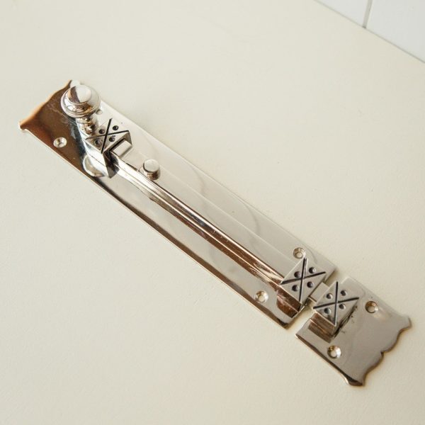 Arts & Crafts Bolt - Polished Nickel - Image 3
