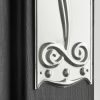 Art Nouveau Fingerplate- Polished Nickel - Image 3