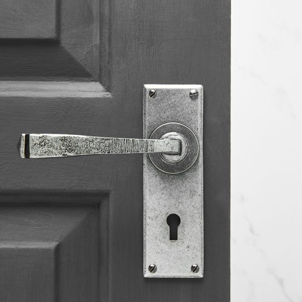 Avon Lever Handles (Pair) - Pewter