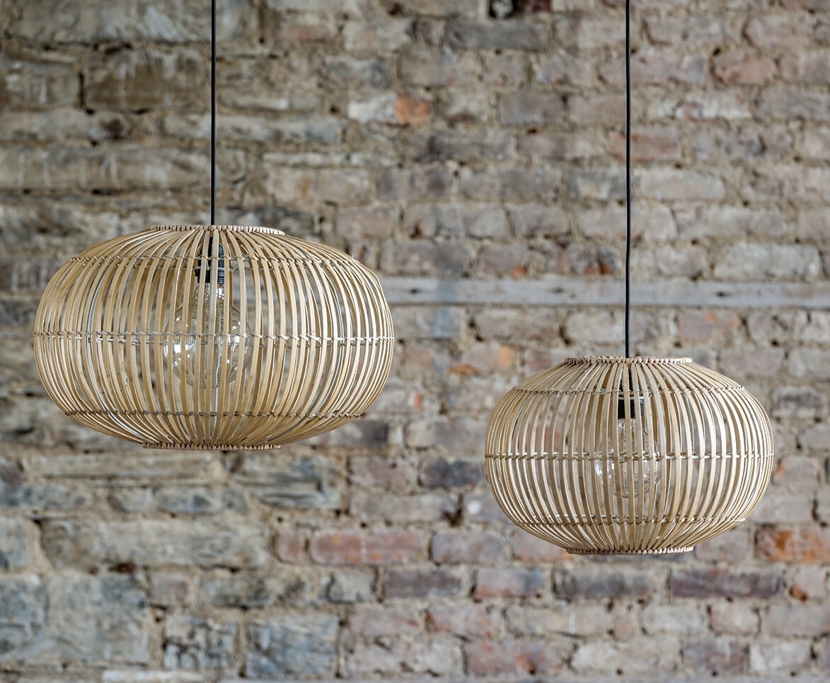Bamboo Pendant Light Shade