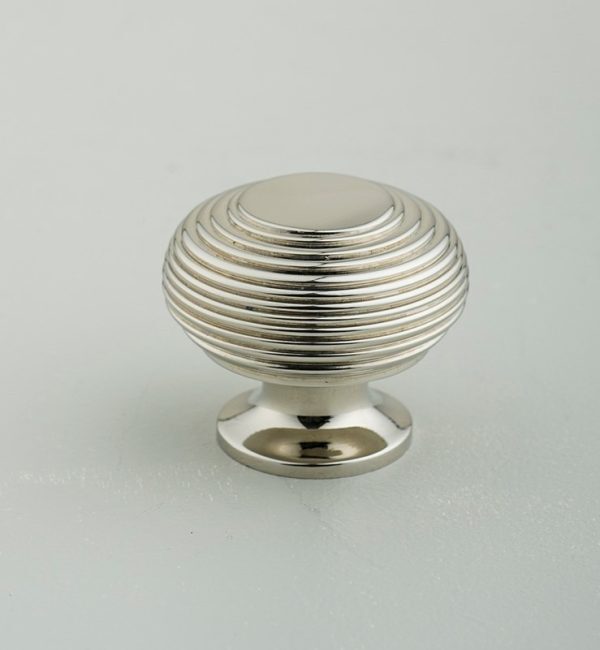 Beehive Large Cabinet Knob - Nickel - Image 2