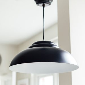 Retro Pendant Light - Black  SAVE 50%