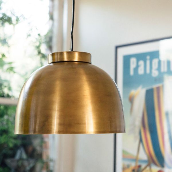 Brass Bowl Pendant Light - save 50%