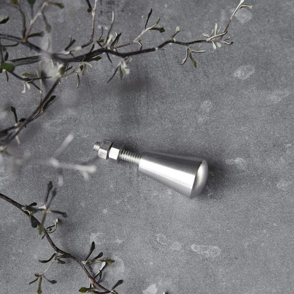Brushed Silver Cabinet Knob - SAVE 80%