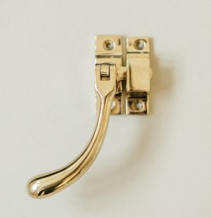 Bulb End Casement Fastener - Brass