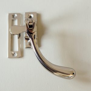 Bulb End Casement Fastener - Polished Nickel