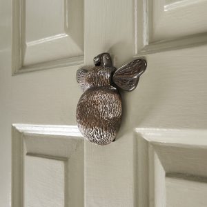 Bumble Bee Door Knocker - Antique Brass